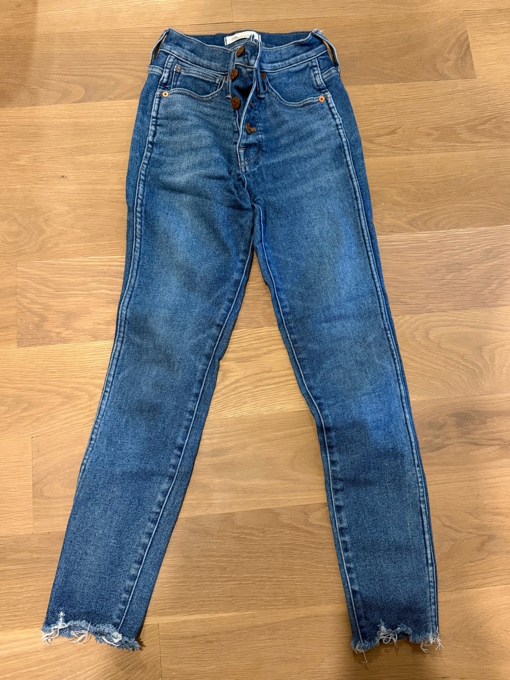 Madewell high rise skinny jean
